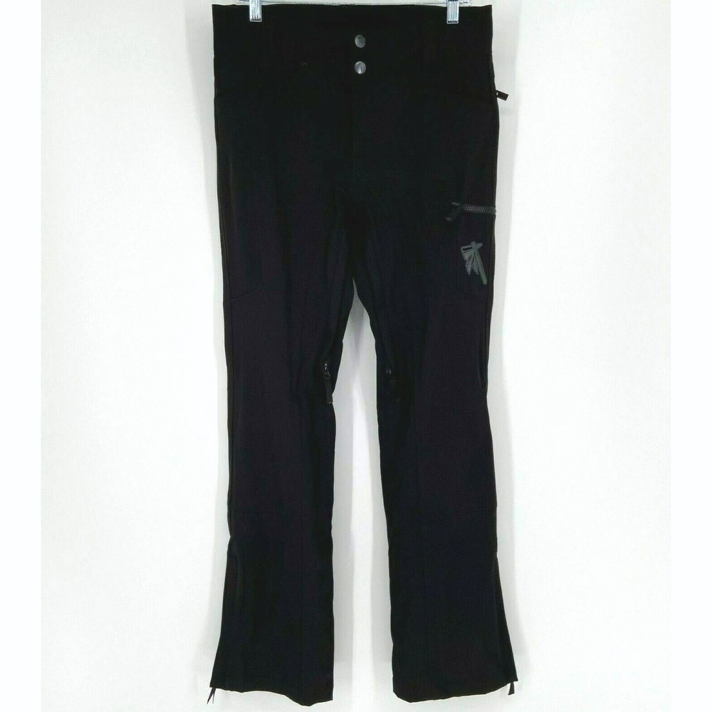 32x33 Tomahawk International Snowboard Pants Black Mens Size M Ski Winter Cargo